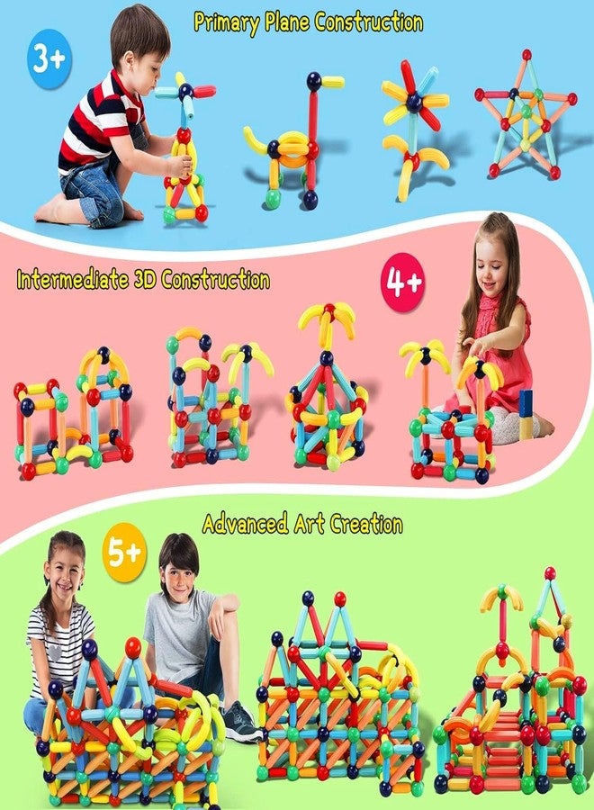 VELOCIOUS® 36 Pcs Magnetic Building Blocks STEM Educational Toy for Kids Montessori Learning Sticks and Balls, Sensory Activities Toys for Toddlers, Gift for Boys and Girls Preschool (36 Pcs) - Image 5